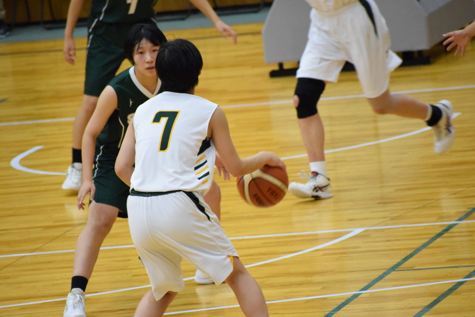 女子バスケットボール部　ウィンターカップ県予選